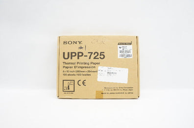 Sony 9008103 UPP-725 8inch x 10inch Thermal Paper - Box of 100